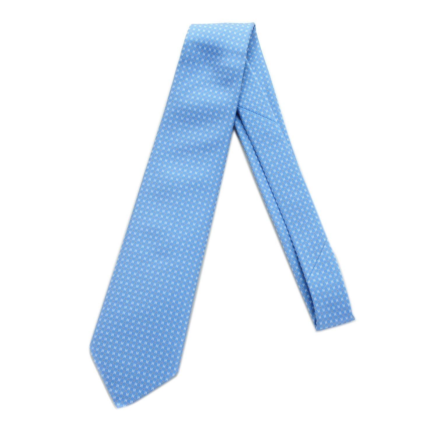 Hermes Silk Heavy Twill Mens Neck Tie 1 of 6