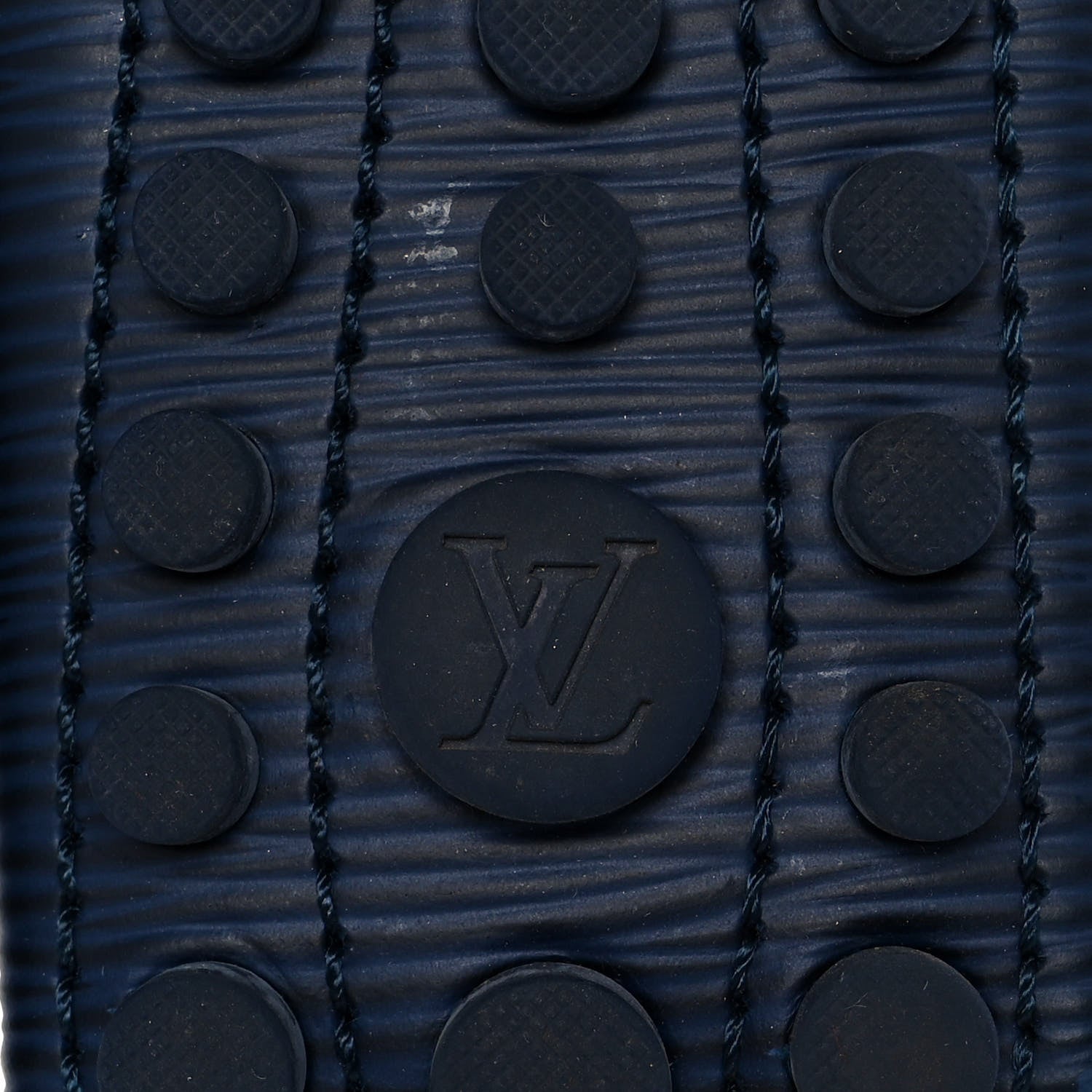 Louis Vuitton Epi Womens Oxford Loafers 39.5 Blue 7 of 10