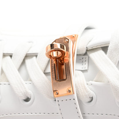 Hermes Calfskin Day Sneakers 35.5 White 11 of 11