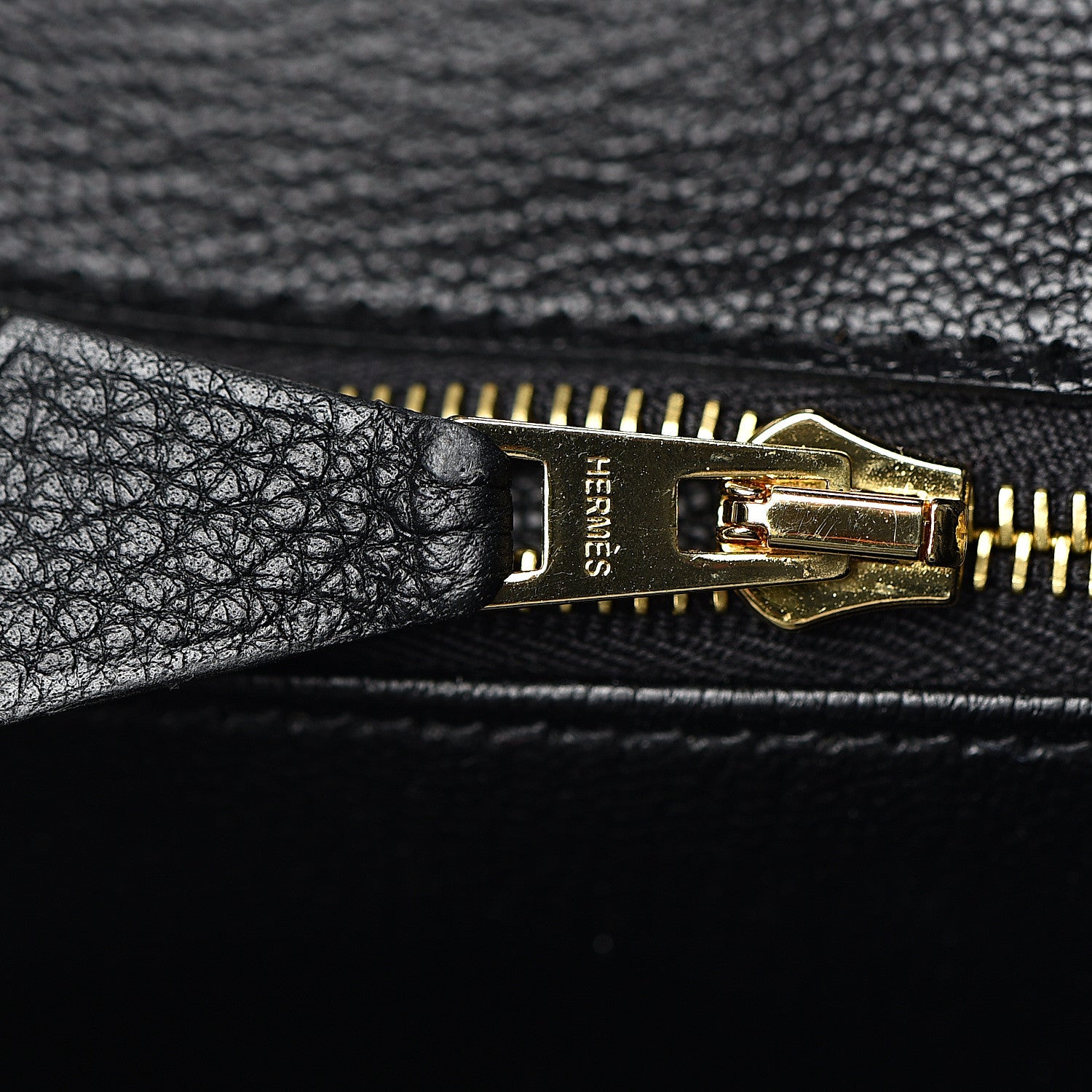 Hermes Togo Birkin 25 Black 9 of 35