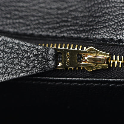 Hermes Togo Birkin 25 Black 9 of 35