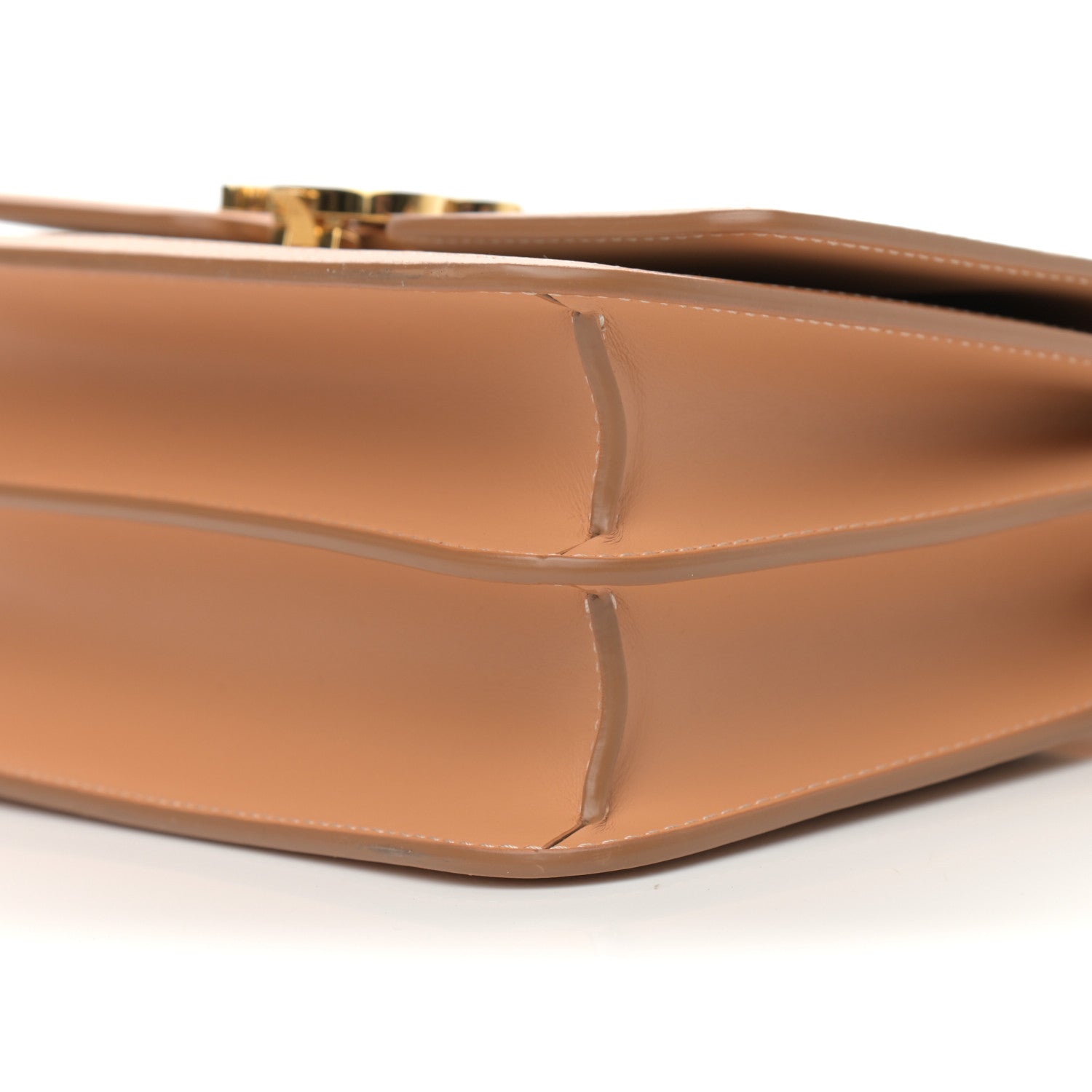 Burberry Canvas Calfskin TB Small Bag Soft Fawn 10 of 10
