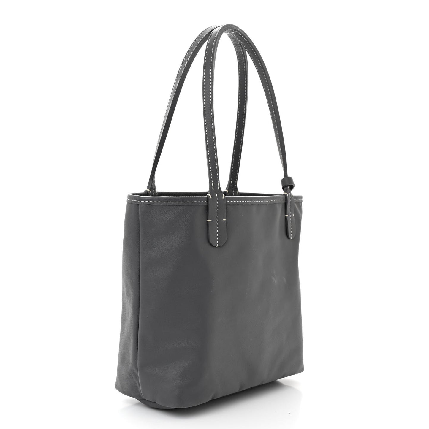 Goyardine Reversible Mini Anjou Grey