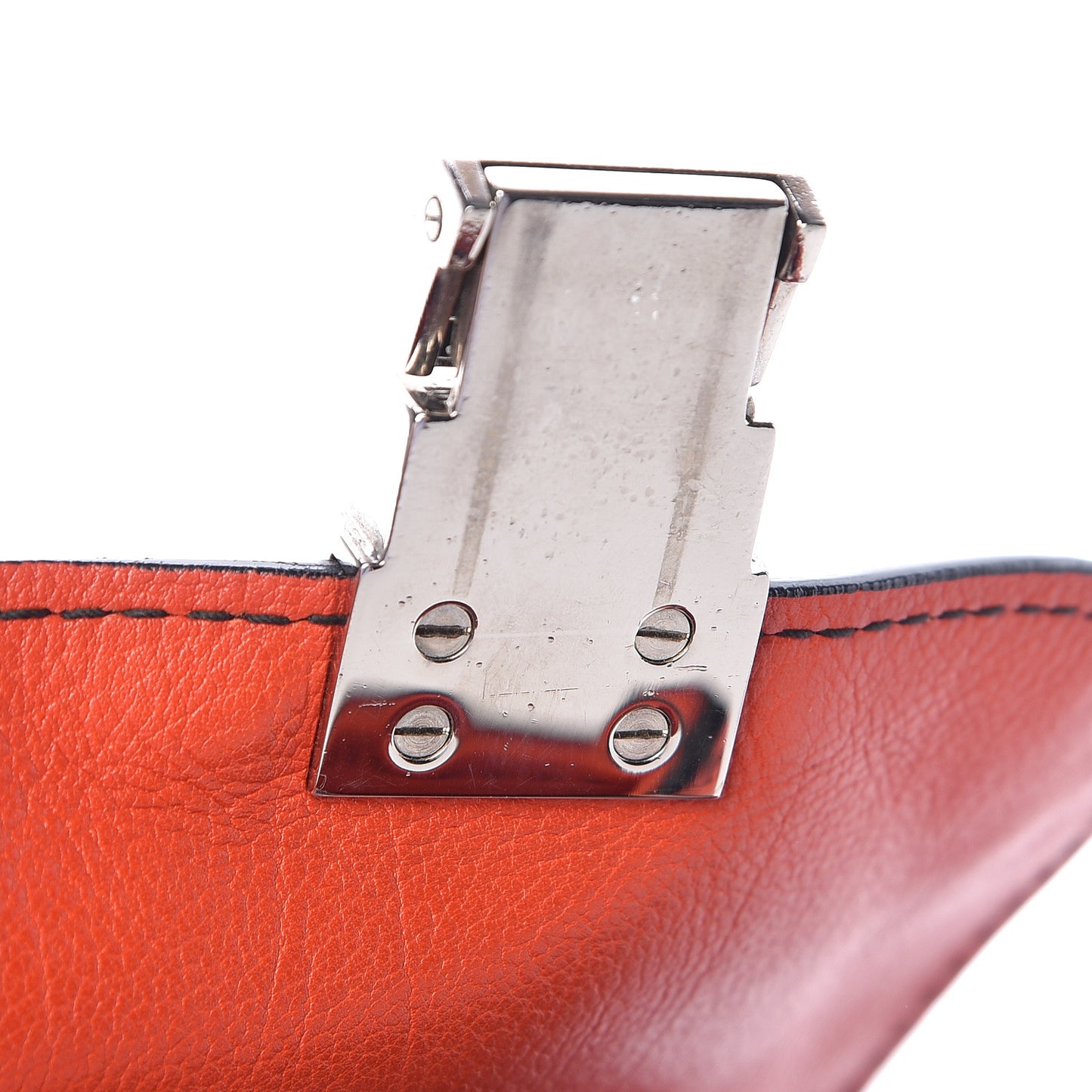 Vachetta Lux Tiny Kent Shoulder Bag Fire Red