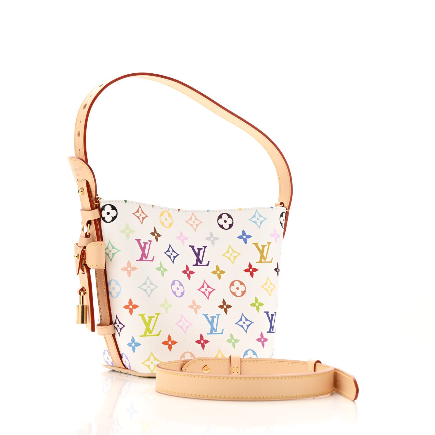 Louis Vuitton LV X TM Monogram Multicolor All In BB White 4 of 11