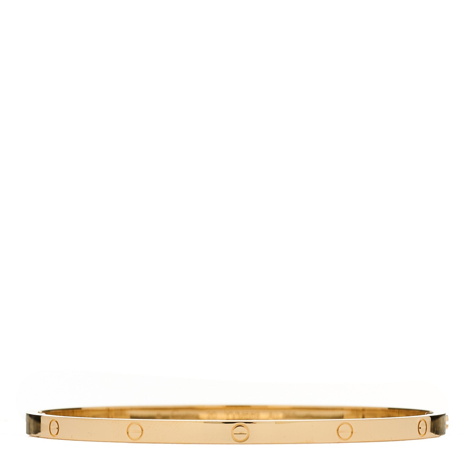 Cartier 18K Yellow Gold Small LOVE Bracelet 20 1 of 9