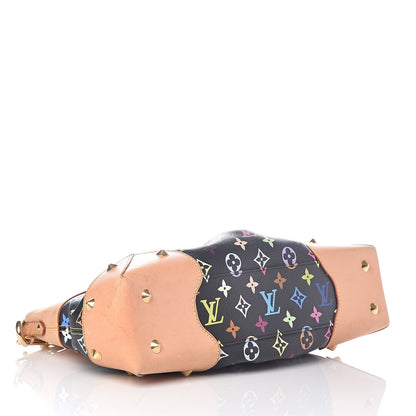 Louis Vuitton Monogram Multicolor Judy MM Black 4 of 8