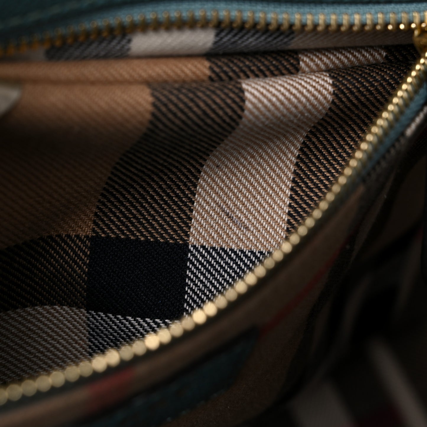 Soft Grain Calfskin Medium Buckle Tote Celadon Blue