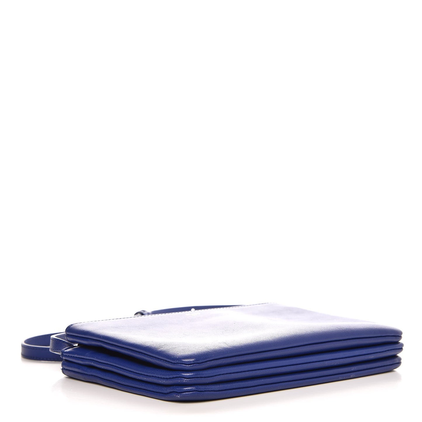 Lambskin Small Trio Crossbody Bag Indigo