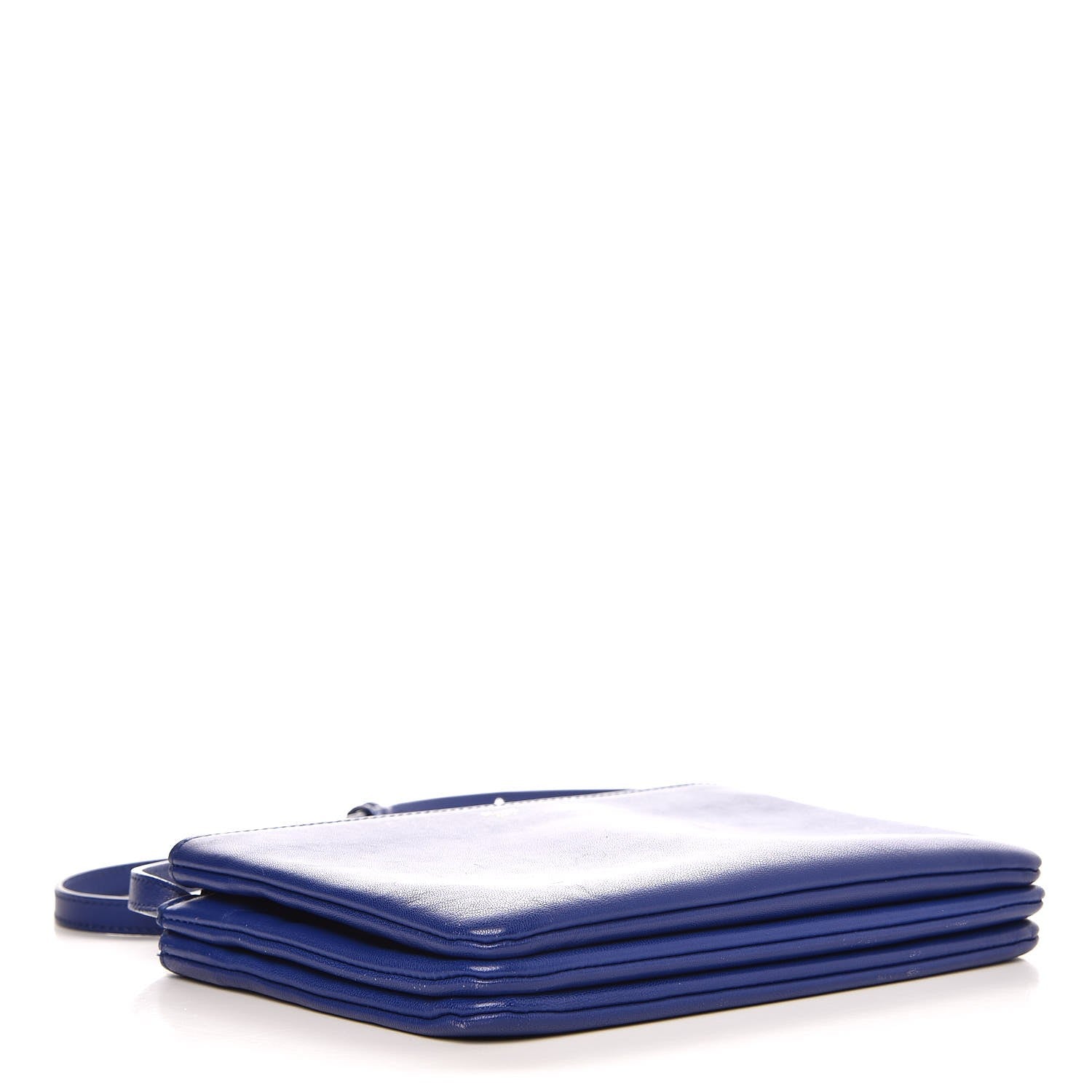 Celine Lambskin Small Trio Crossbody Bag Indigo 4 of 11