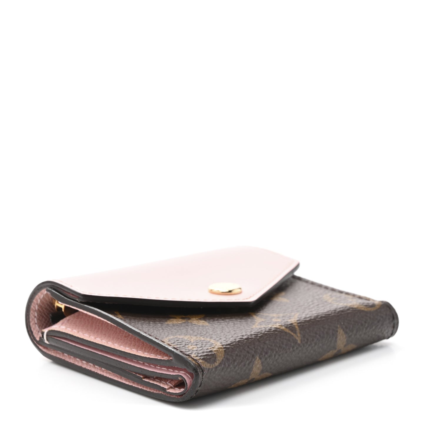 Monogram Zoe Wallet Rose Ballerine