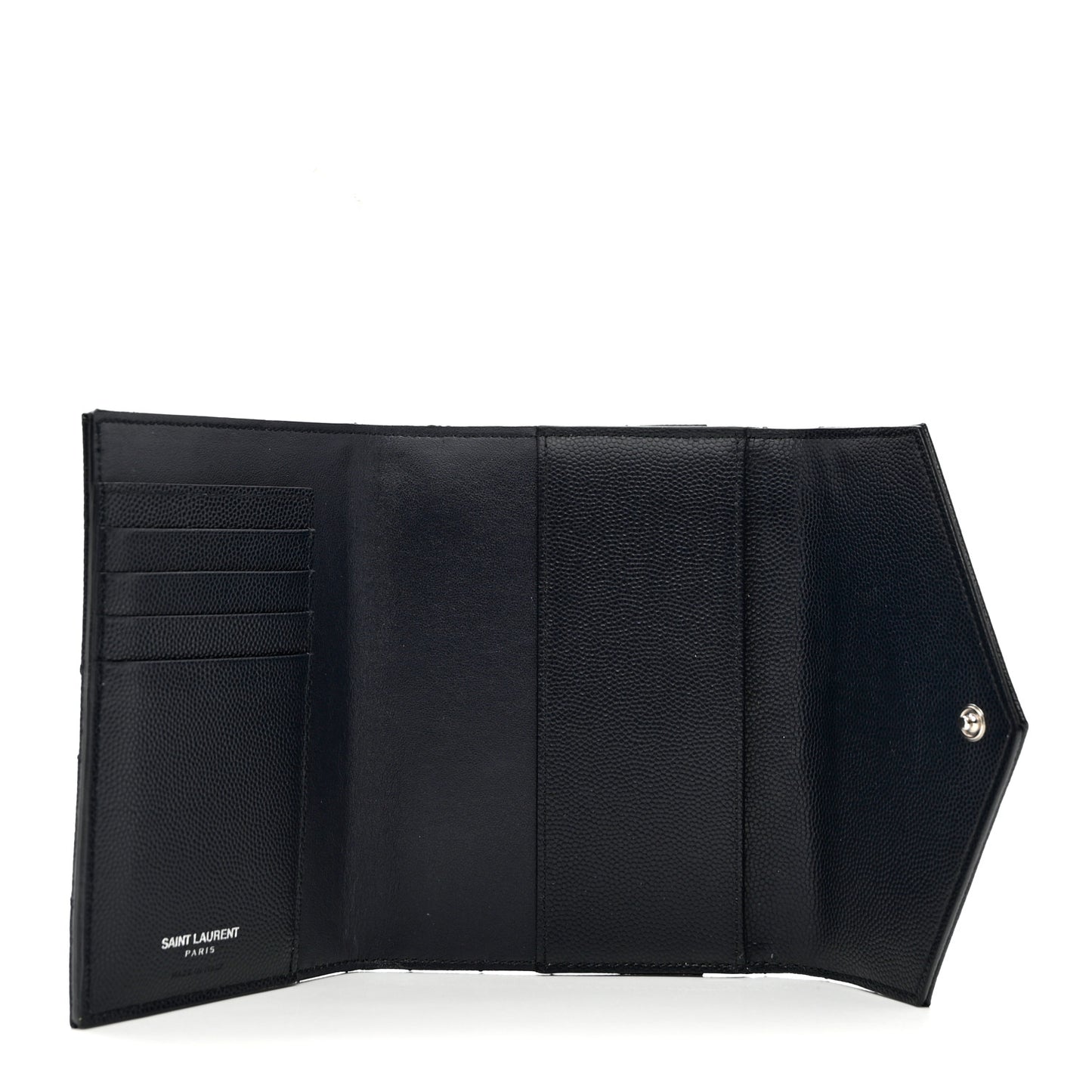 Grain De Poudre Matelasse Chevron Small Monogram Passport Case Deep Marine