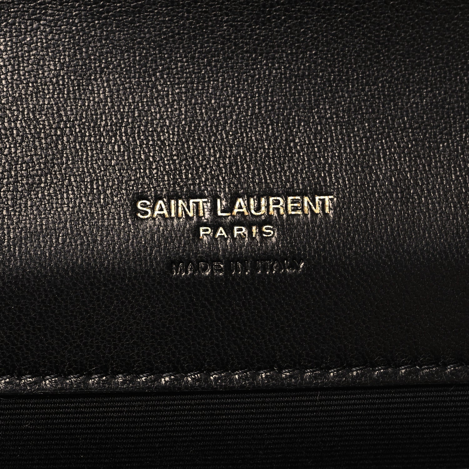 Saint Laurent Lambksin Cassandre Matelasse Carre Flap Pouch Clutch Black 6 of 7