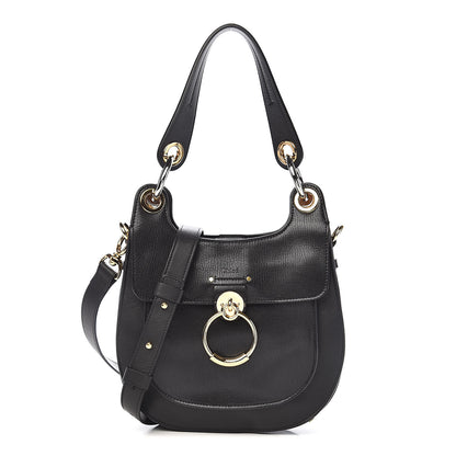 Chloe Calfskin Medium Tess Hobo Black 1 of 9