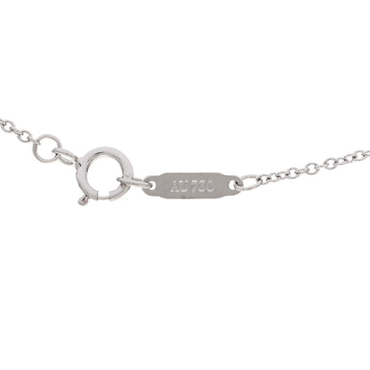 Tiffany 18K White Gold Chain Necklace 18" 5 of 5