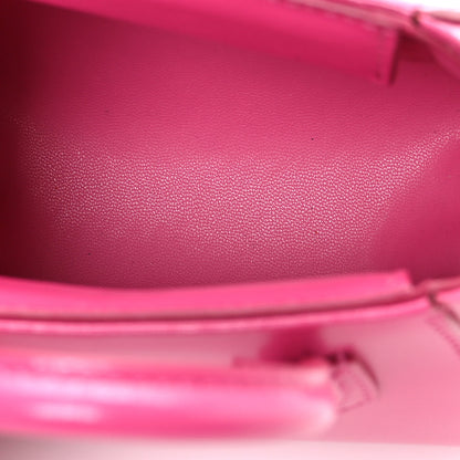 Givenchy Shiny Lord Calfskin Micro Antigona Neon Pink 5 of 11