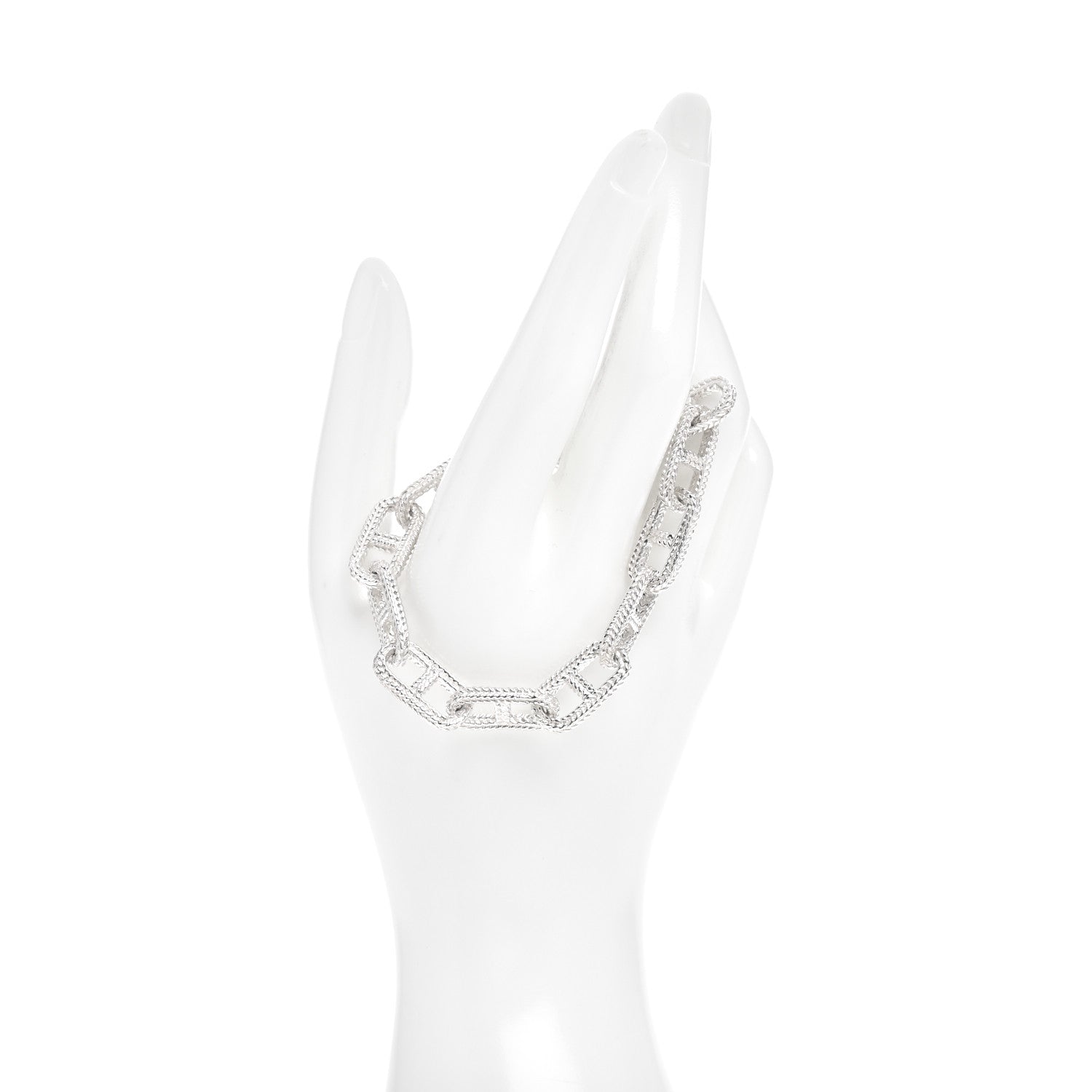 Tiffany Sterling Silver Anchor Chain Toggle Bracelet 2 of 4