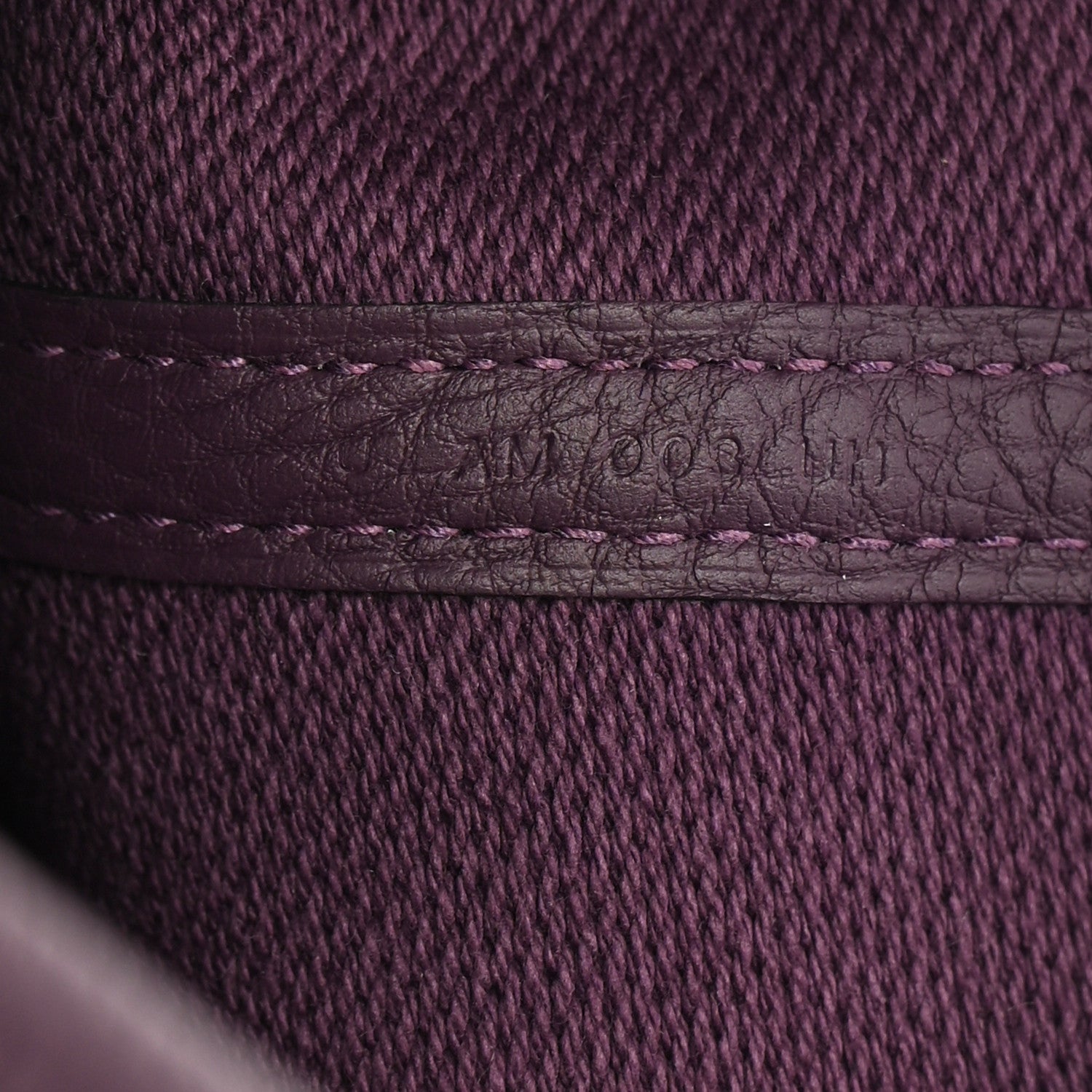 Hermes Twill H Negonda Garden Party 30 TPM Tote Ecru Cassis 7 of 11