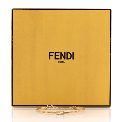 Fendi Metal Baguette Bracelet Gold 7 of 7