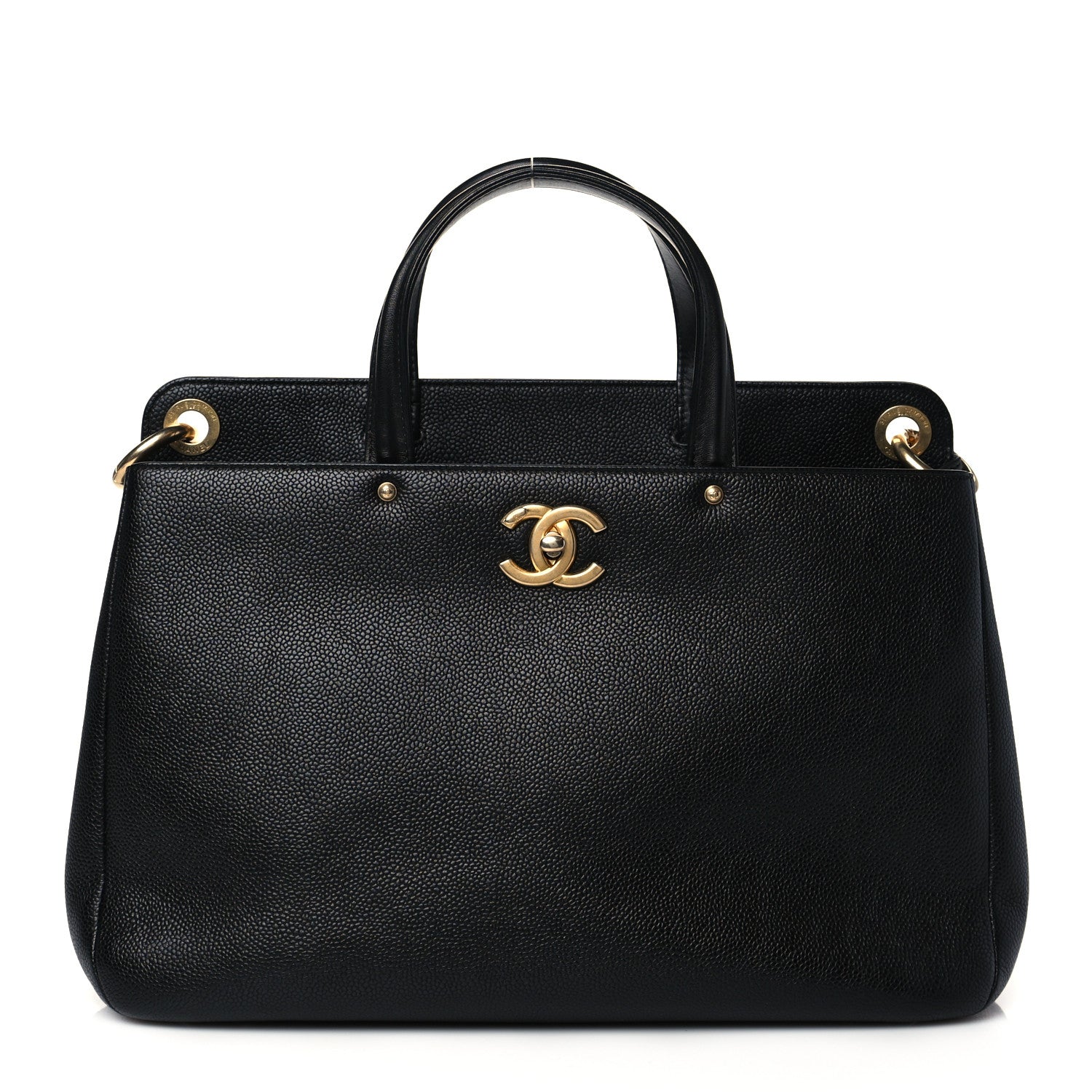 Chanel Caviar Large Shopping Tote Black 1 of 10