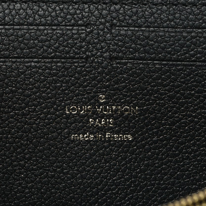Louis Vuitton Empreinte Monogram Giant Clemence Wallet Black Beige 6 of 6