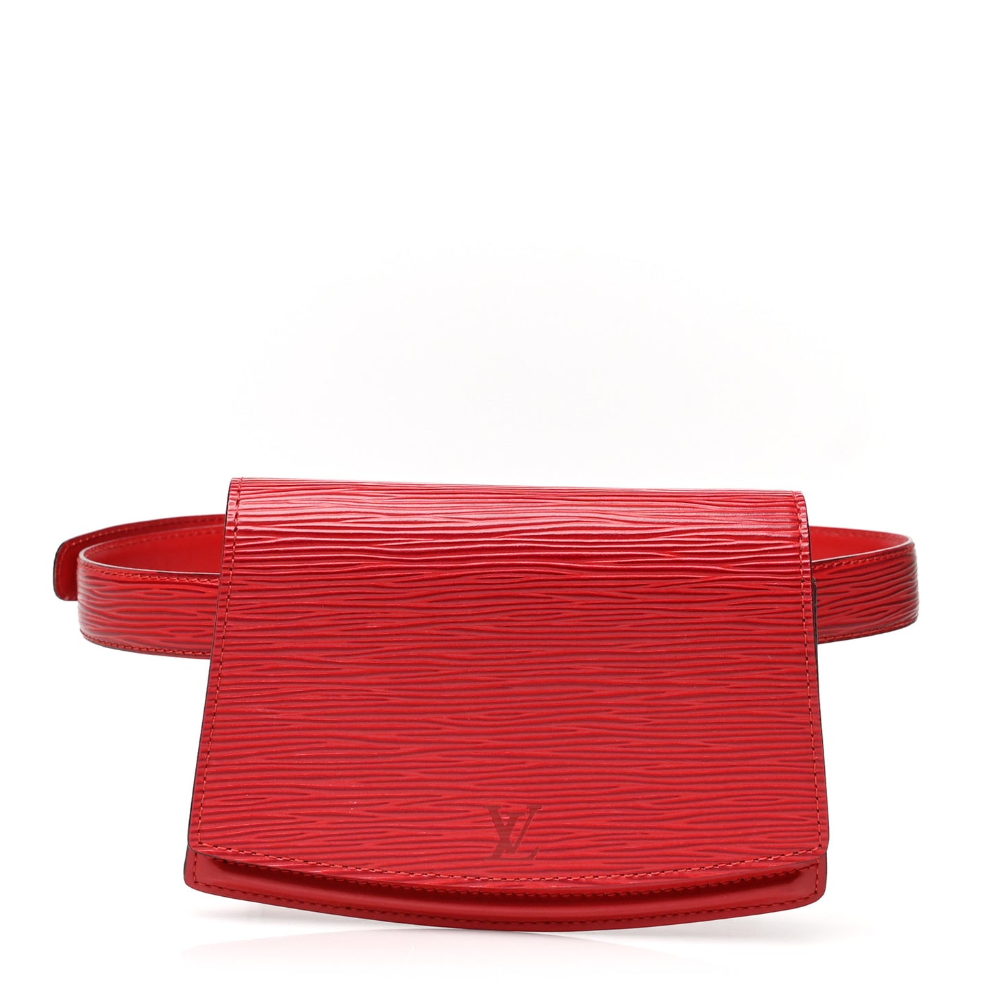 Epi Pochette Ceinture Tilsitt Belt Pouch Red