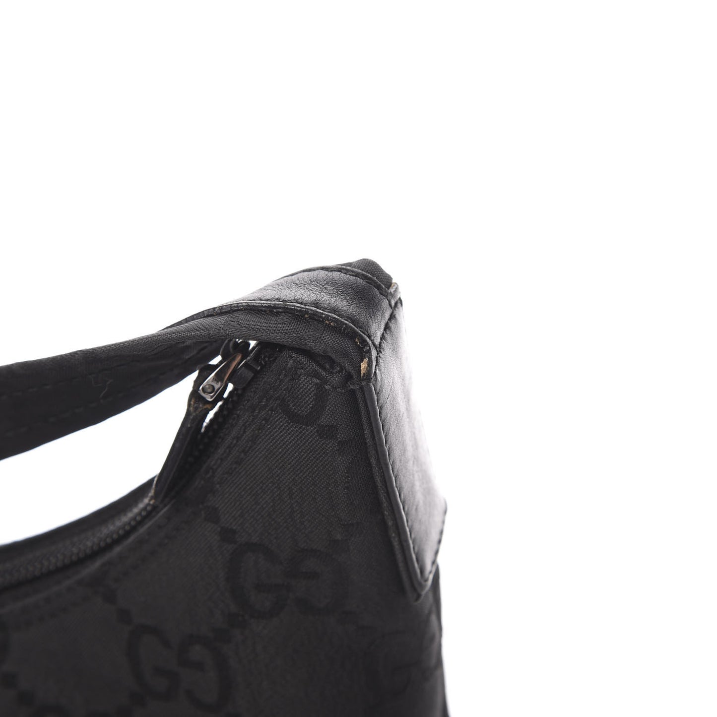Nylon Monogram Small Hobo Black