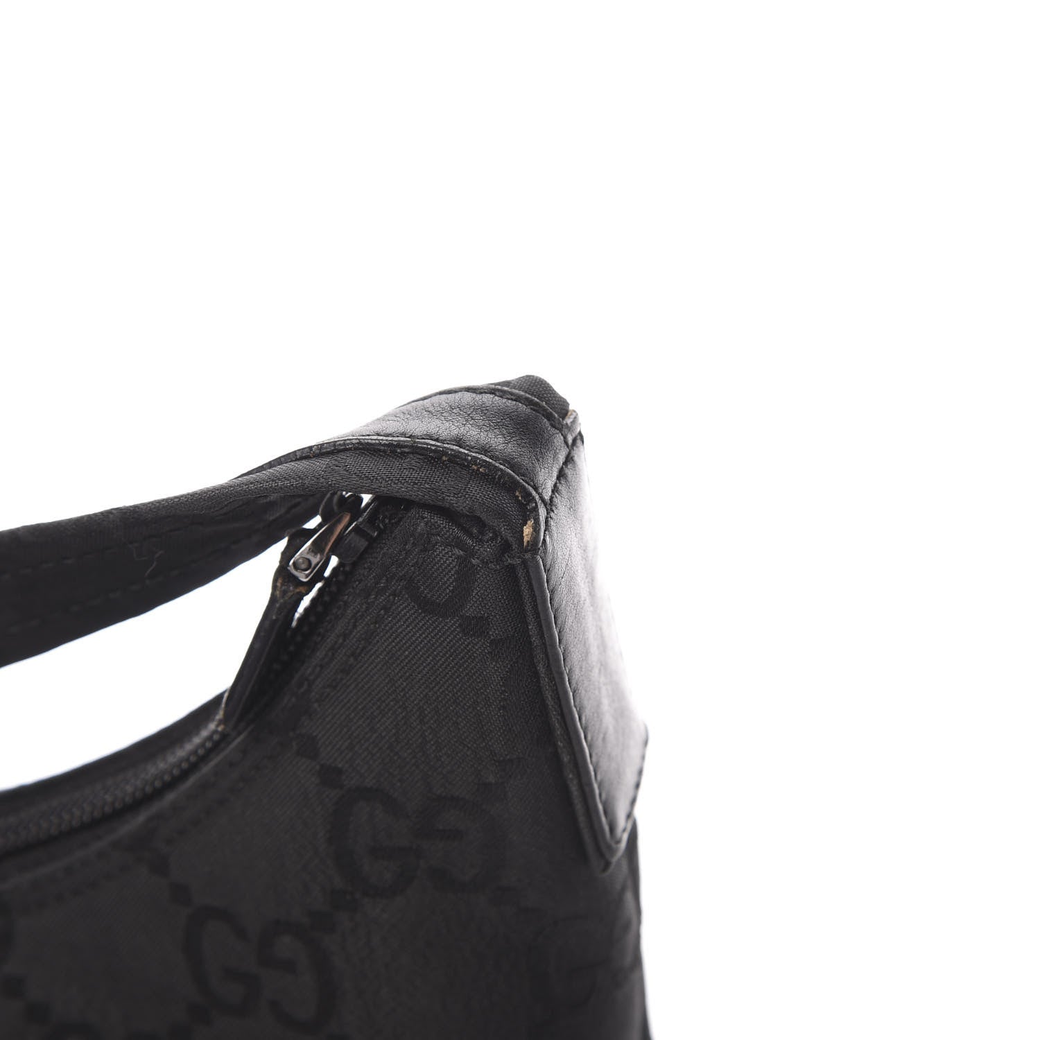 Gucci Nylon Monogram Small Hobo Black 15 of 15