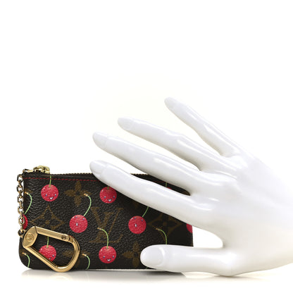 Louis Vuitton Monogram Cerises Key Pouch 2 of 9