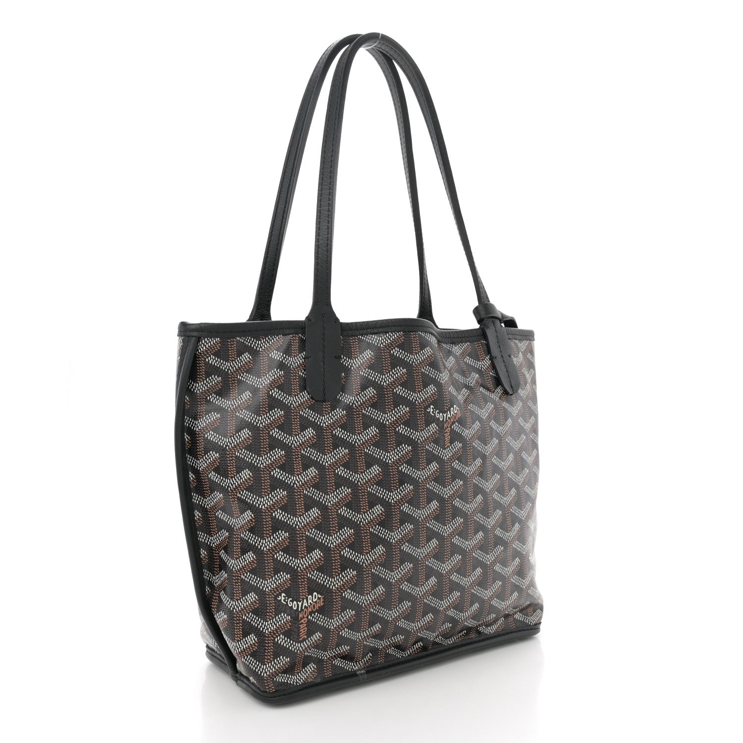 Goyard Goyardine Reversible Mini Anjou Black 5 of 20