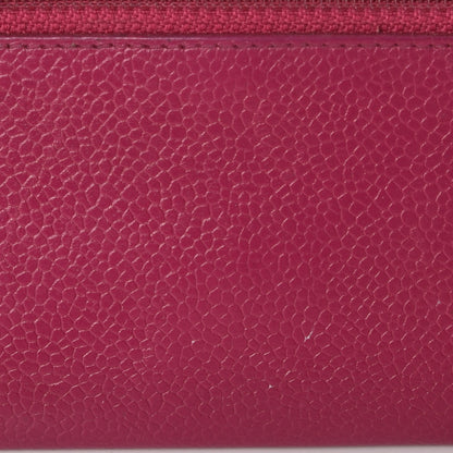 Chanel Caviar CC Flap Clutch Wallet Pink 16 of 18
