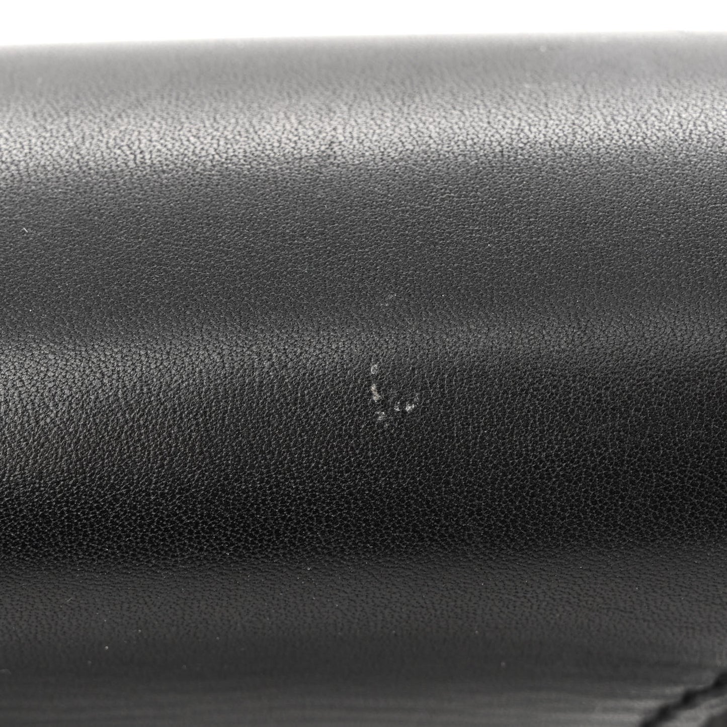 Smooth Calfskin Classic Monogram Small Kaia Satchel Black