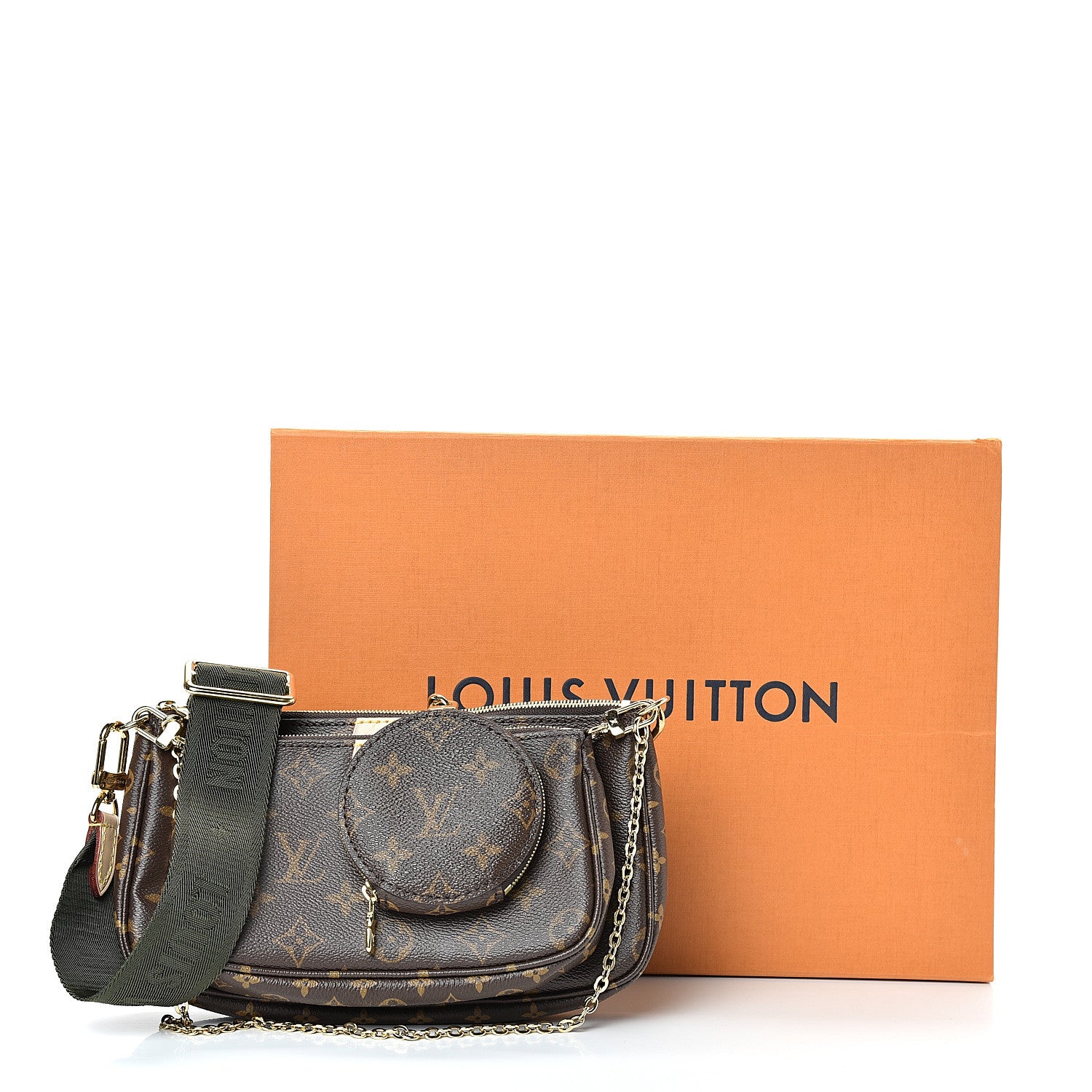Louis Vuitton Monogram Multi Pochette Accessories Kaki 13 of 13