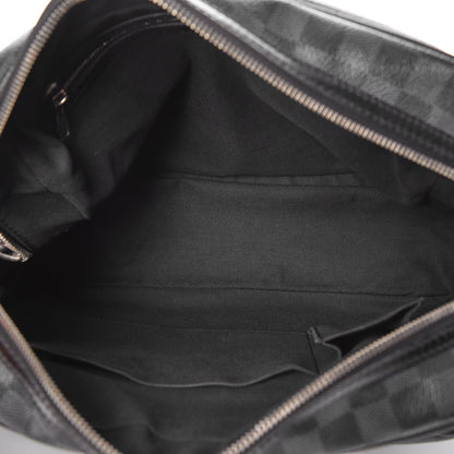 Louis Vuitton Damier Graphite Sac Leoh Messenger Bag 5 of 10