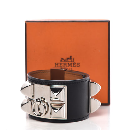 Hermes Swift Collier de Chien CDC Bracelet S Black 6 of 6