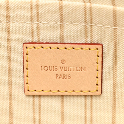 Louis Vuitton Damier Azur Neverfull MM GM Pochette 5 of 8