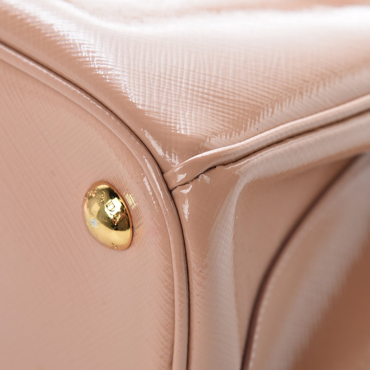 Saffiano Vernice Mini Galleria Double Zip Tote Orchidea