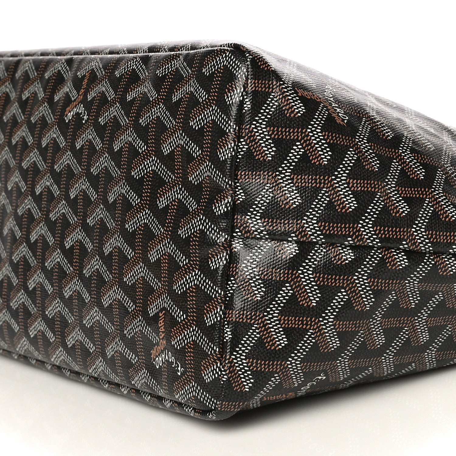 Goyard Goyardine Saint Louis PM Black Gold 9 of 14