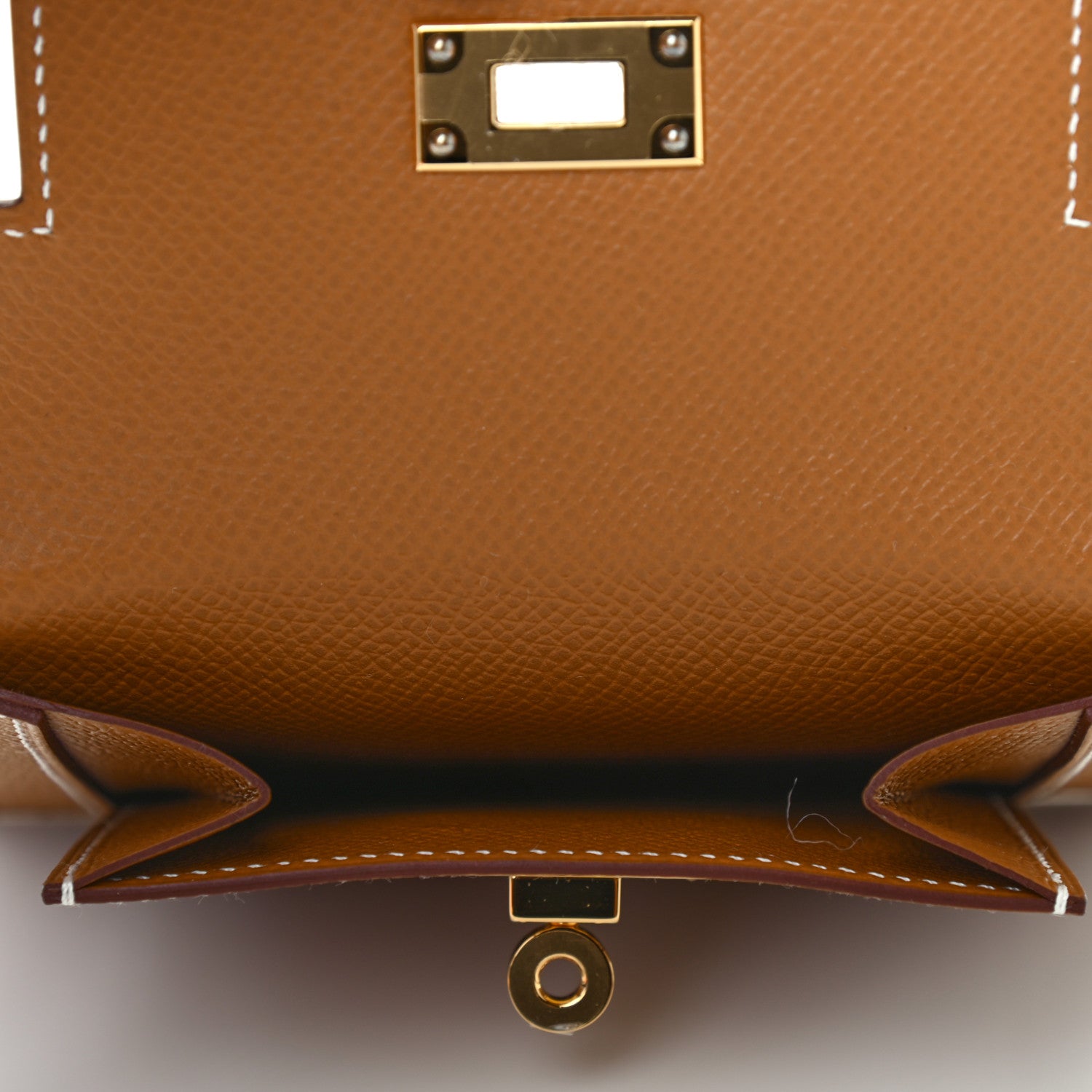 Hermes Epsom Kelly Pocket Compact Wallet Gold 4 of 6