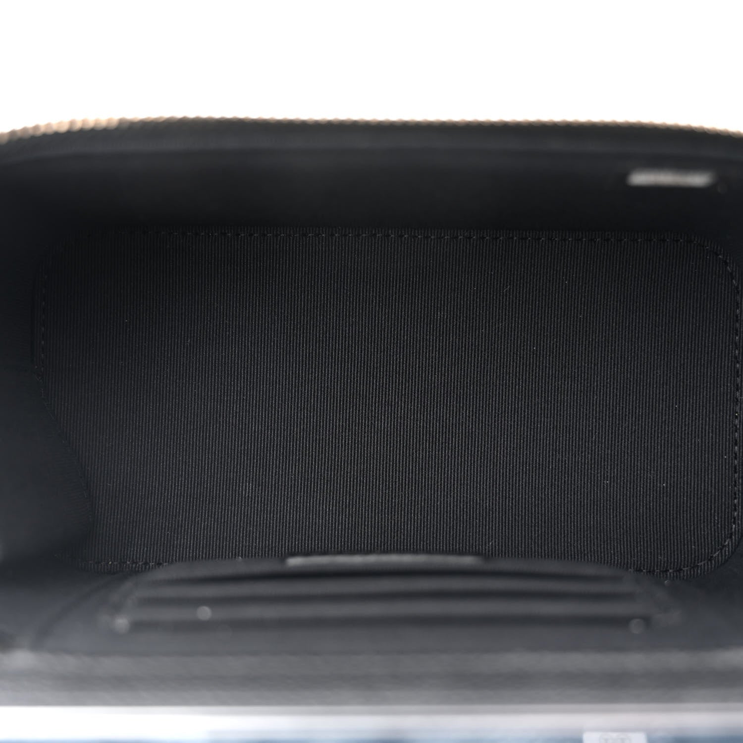 Chanel Caviar Quilted Small Tiny CC Vanity Case With Chain Black 5 of 12
