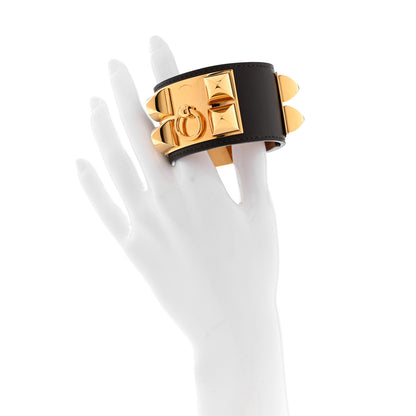 Hermes Box Collier de Chien CDC Bracelet S Chocolate 2 of 8