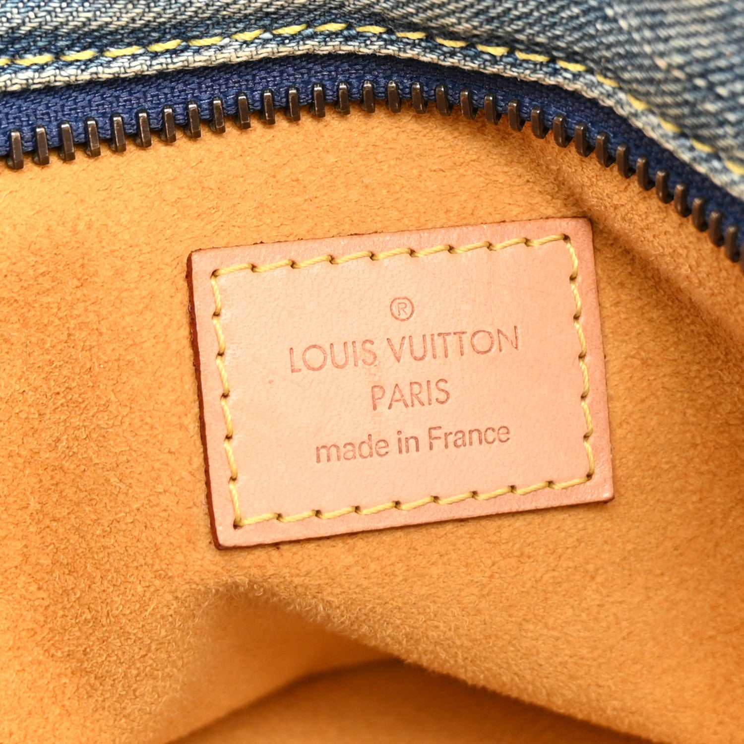 Louis Vuitton Denim Neo Cabby GM Blue 6 of 10