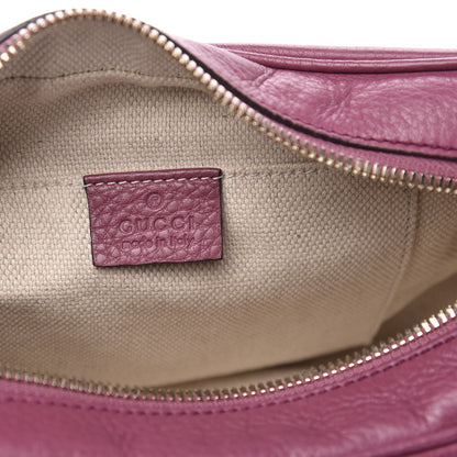 Gucci Pebbled Calfskin Small Soho Disco Bag Peonia Flower 6 of 10