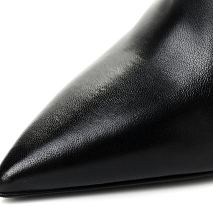 Saint Laurent Calfskin Opyum Ankle Boots 35 Black 12 of 13