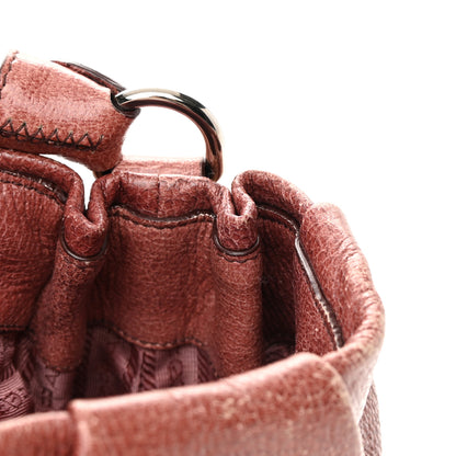 Prada Cervo Lux Large Chain Hobo Lampone Sfumato 13 of 16