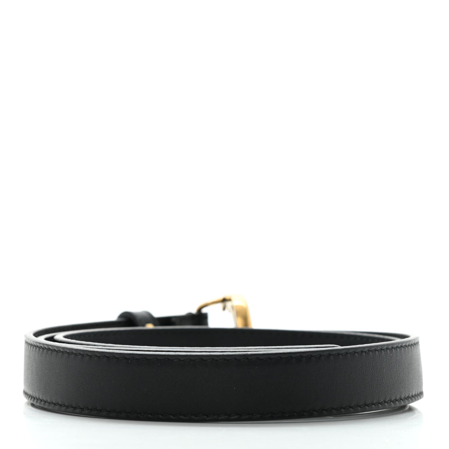 Calfskin Double G 20mm Belt 85 34 Black