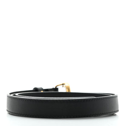 Gucci Calfskin Double G 20mm Belt 85 34 Black 2 of 5
