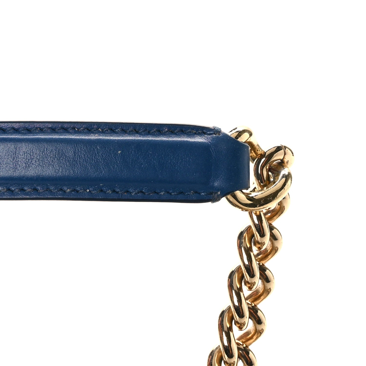 Dolce & Gabbana Velvet Watersnake Embellished Quilted Lucia Shoulder Bag Blue 11 of 11