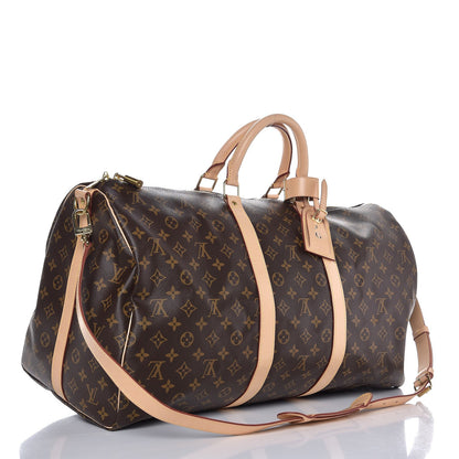 Louis Vuitton Monogram Keepall Bandouliere 55 3 of 9