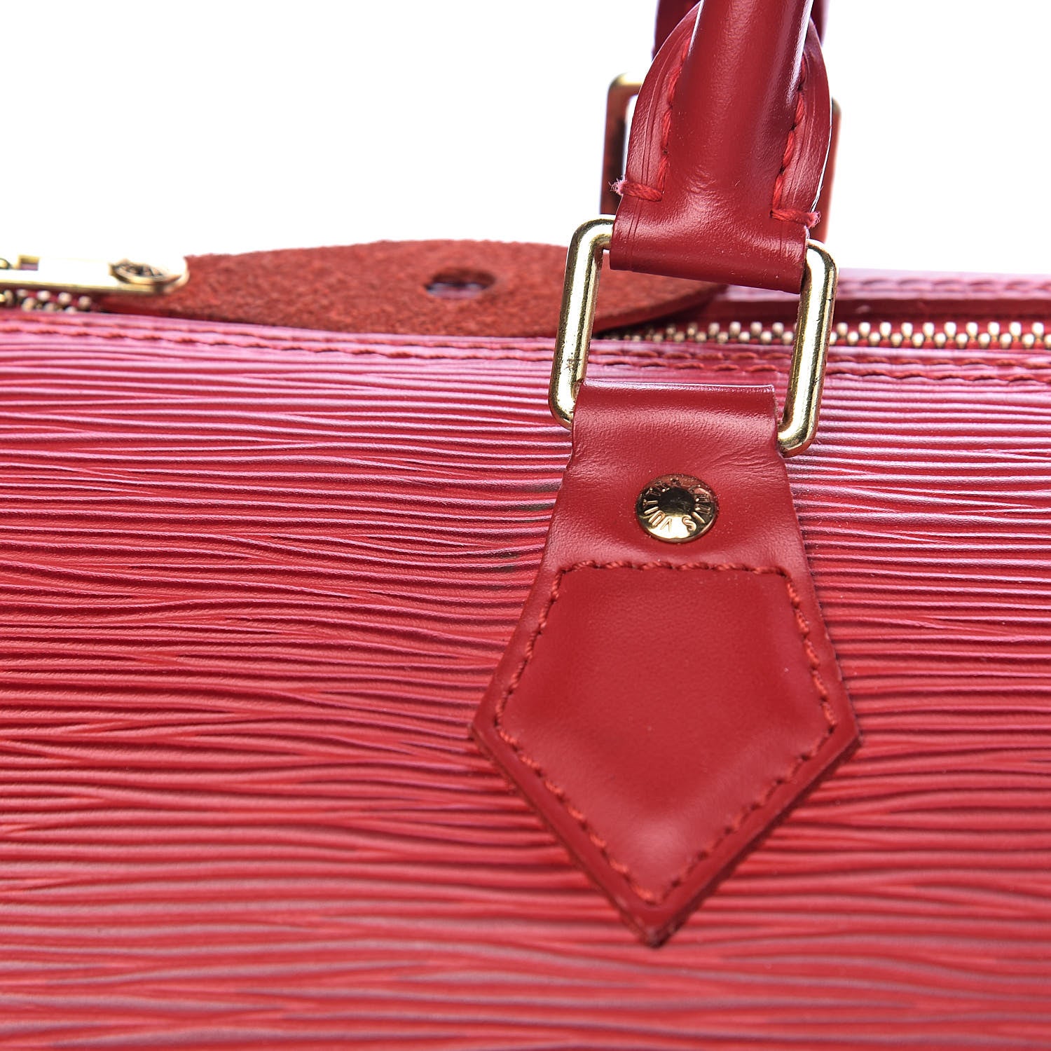 Louis Vuitton Epi Speedy 30 Rouge 9 of 19